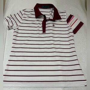 🔴⛳️G/FORE Feeder Stripe Tech Jersey ⛳️⚪️